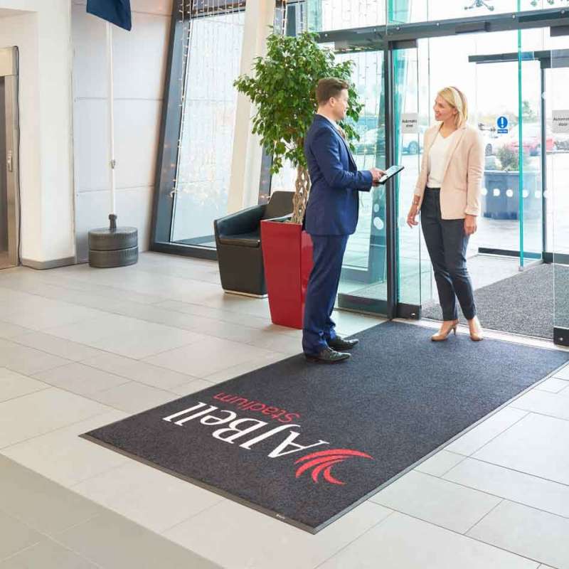 Logo-Fußmatte 45 x 75 cm - BP Techem Online Shop