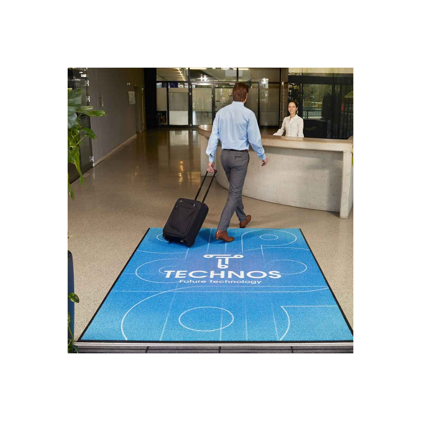 Logo-Fußmatte 45 x 75 cm - BP Techem Online Shop