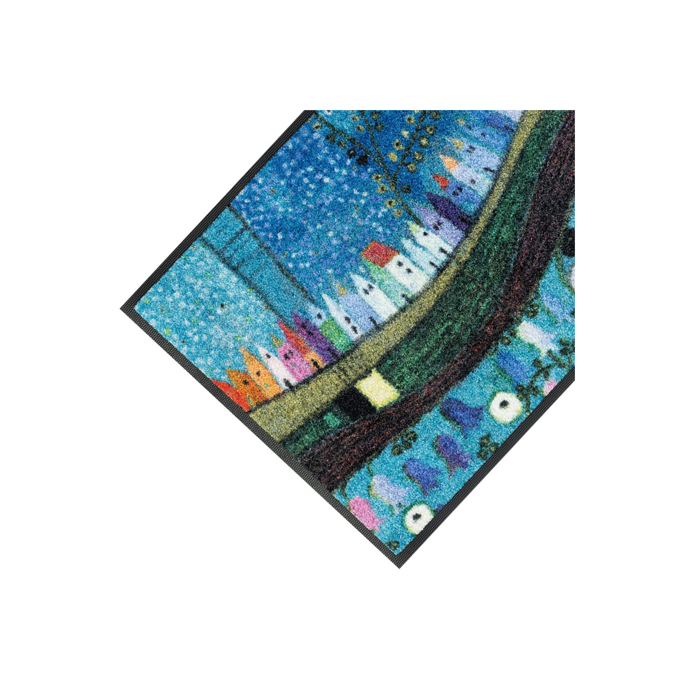 Stadt bei Nacht Fußmatte 40 x 60 cm, 50 x 75 cm - BP Techem Online-Shop