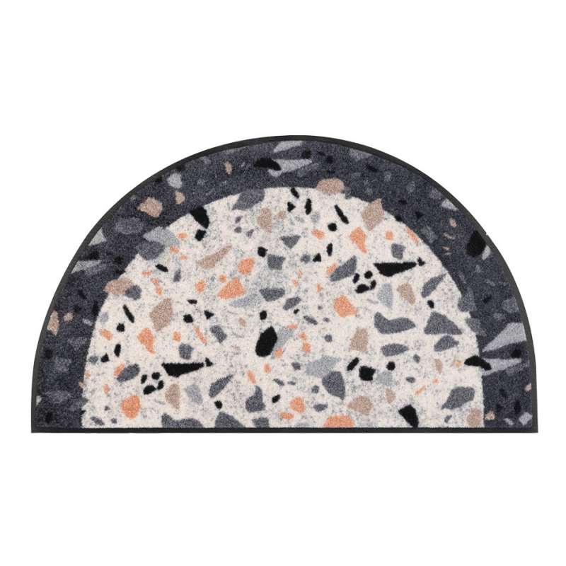 Terrakotta-Fußmatte halbrund 50 x 85 cm - BP Techem Online-Shop