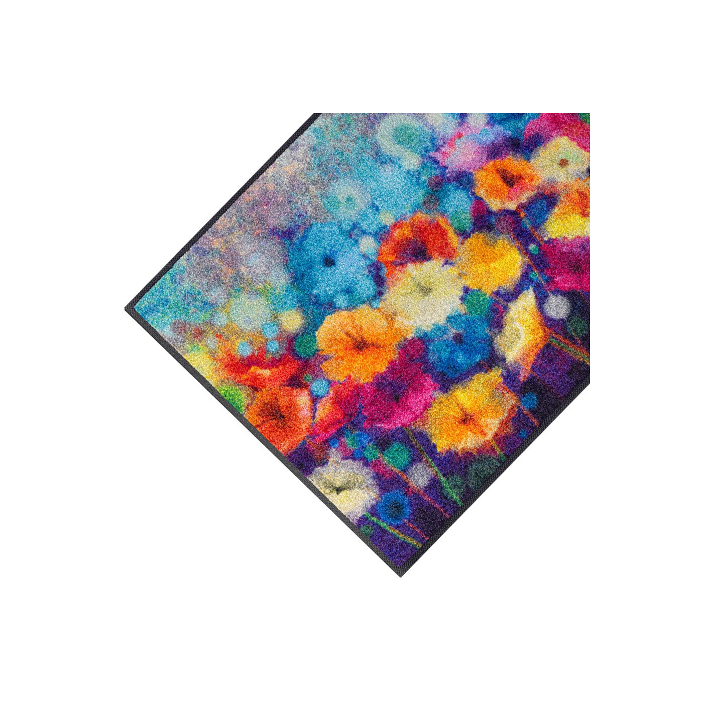 Bunte Blumen Fußmatte 50 x 75 cm - BP Techem online shop