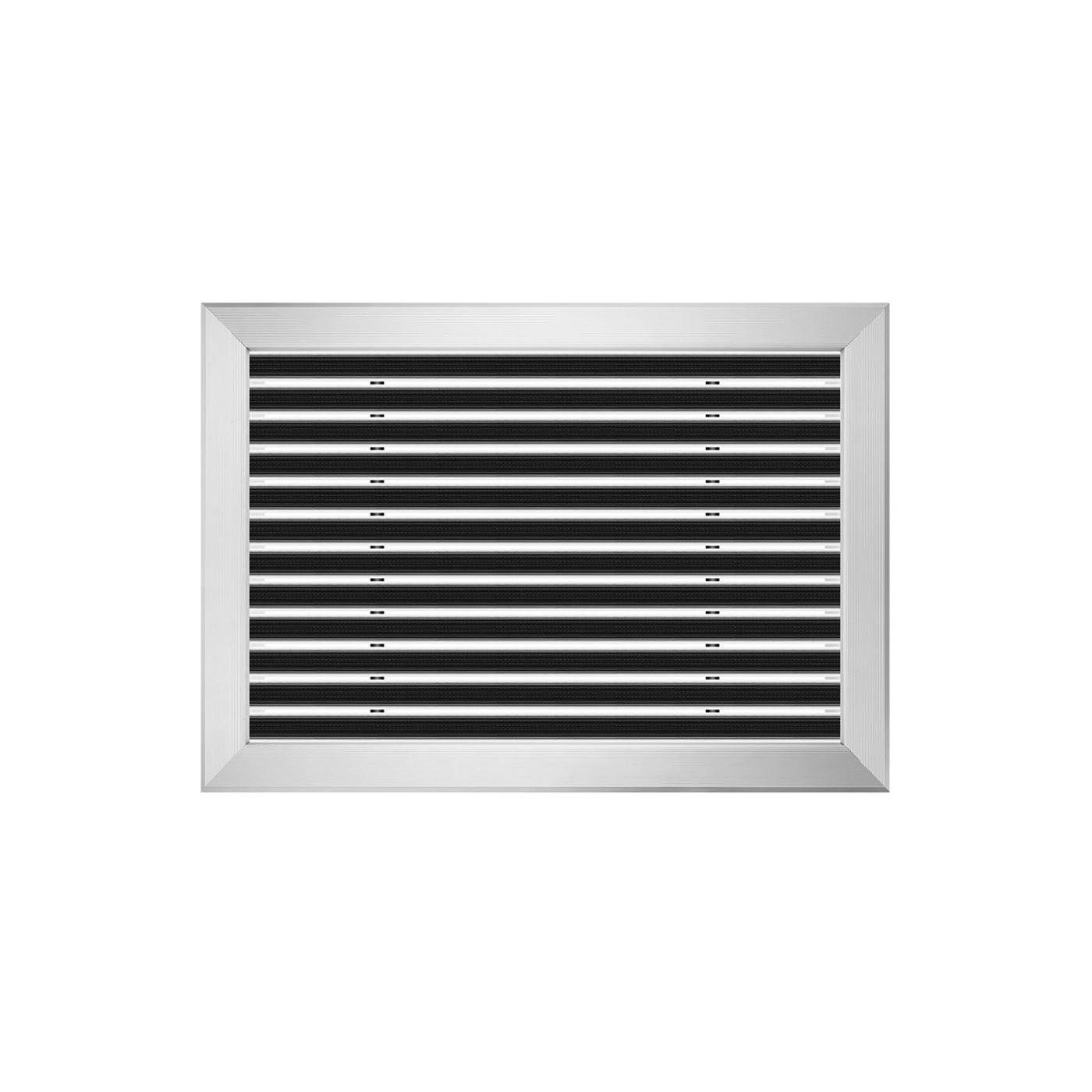 Clean Rubber Aluminium Fußmatte 50 x 80 cm - BP Techem Online-Shop