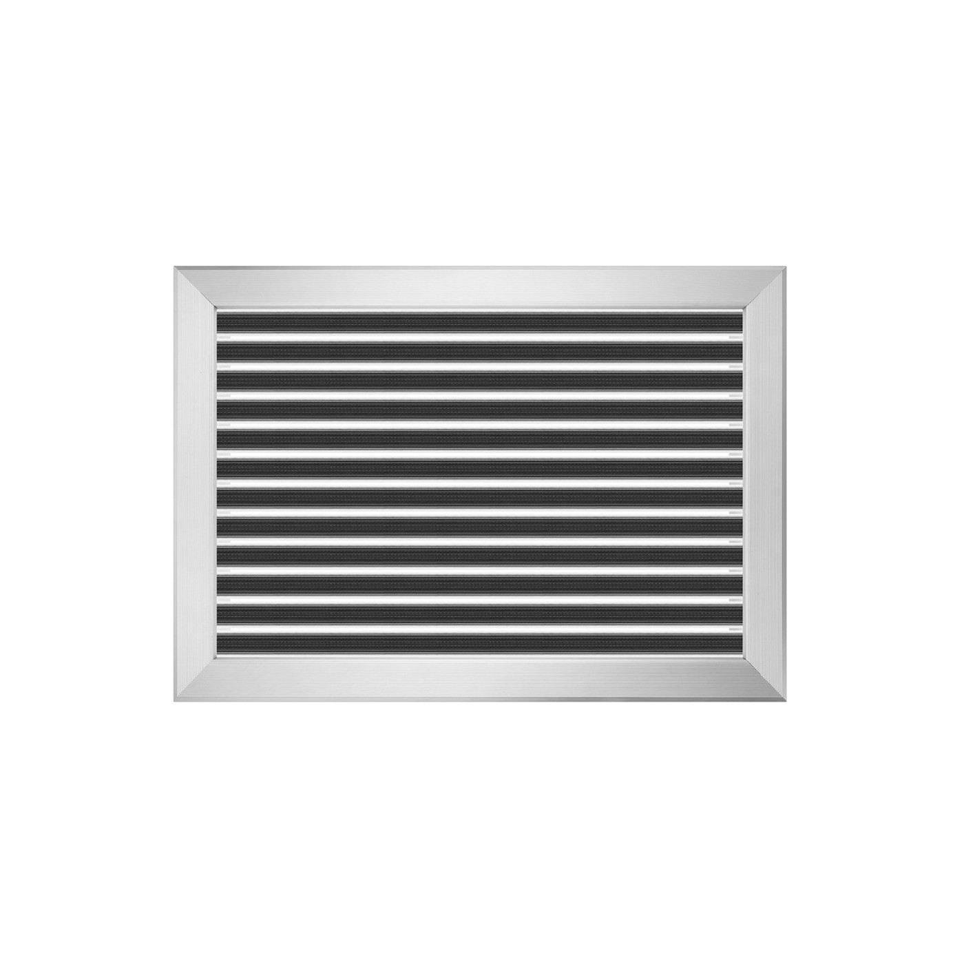Clean Rubber Aluminium Fußmatte 80 x 100 cm - BP Techem Online-Shop