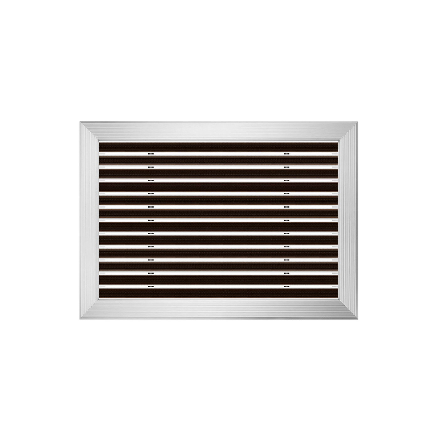 Clean Rubber Aluminium Fußmatte 80 x 100 cm - BP Techem Online-Shop