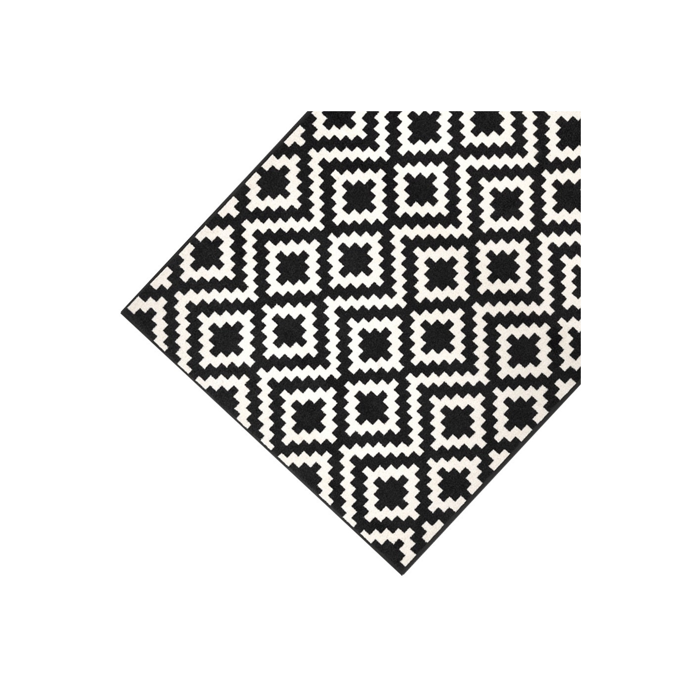 Schwarzes und weißes Pflaster 60 x 180 cm, 75 x 120 cm, 75 x 190 cm, 115 x 175 cm - BP Techem online shop