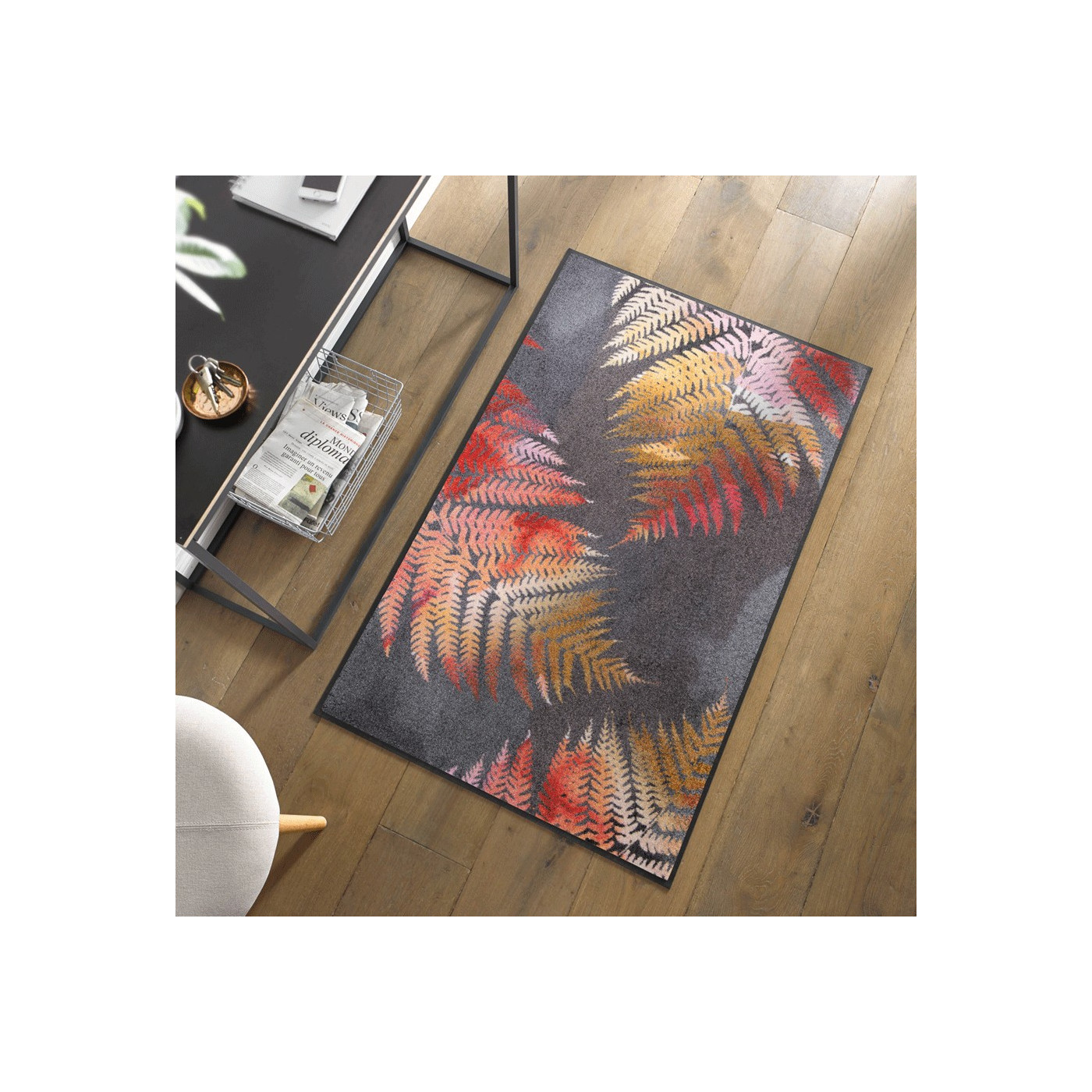 Farn-Dekoteppich 75 x 120 cm, 75 x 190 cm - BP Techem Online Shop