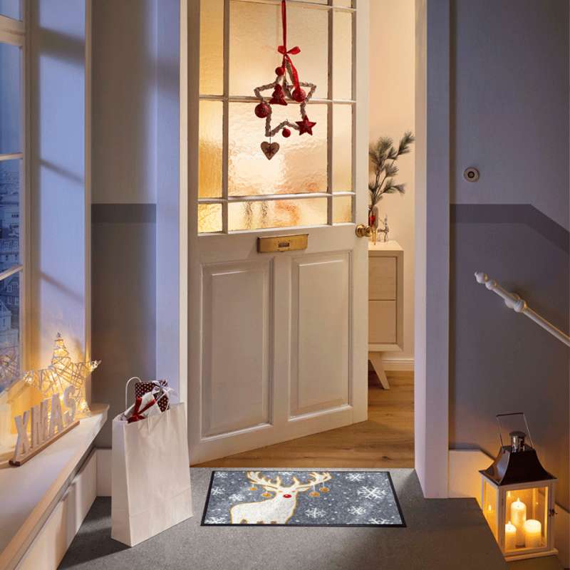 Rudolf Weihnachten Fußmatte 50 x 75 cm - BP Techem online shop