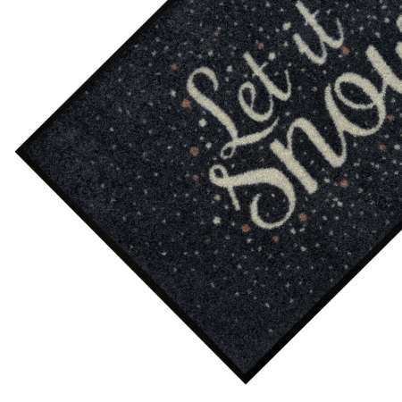Schneeflocke Weihnachten Fußmatte 40 x 60 cm und 50 x 75 cm - BP Techem online shop