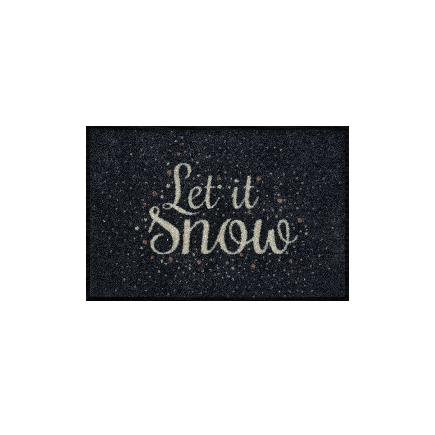 Schneeflocke Weihnachten Fußmatte 40 x 60 cm und 50 x 75 cm - BP Techem online shop