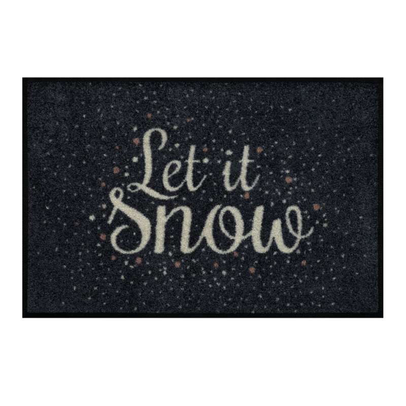 Schneeflocke Weihnachten Fußmatte 40 x 60 cm und 50 x 75 cm - BP Techem online shop