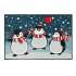 Pinguine Weihnachten Fußmatte 50 x 75 cm - BP Techem Online-Shop