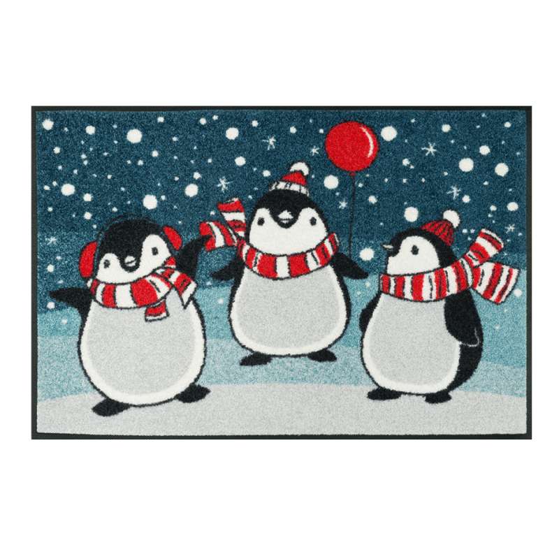 Pinguine Weihnachten Fußmatte 50 x 75 cm - BP Techem Online-Shop