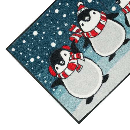 Pinguine Weihnachten Fußmatte 50 x 75 cm - BP Techem Online-Shop