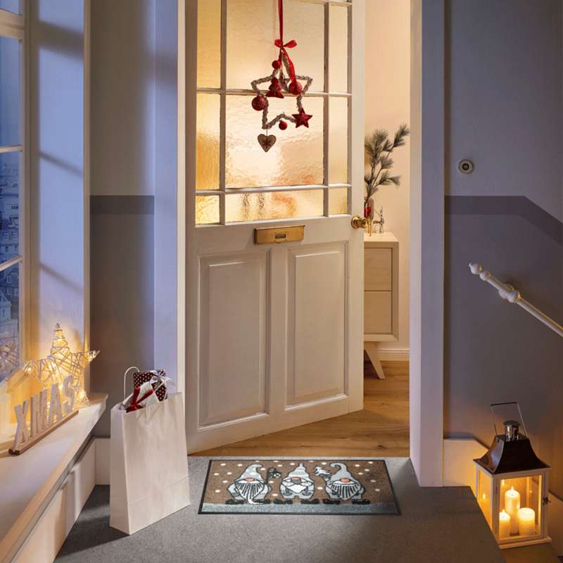 Winterzwerge Weihnachts-Fußmatte 40 x 60 cm und 50 x 75 cm - BP Techem online shop