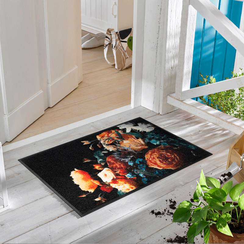 Blumenstrauß-Fußmatte 50 x 75 cm - BP Techem online shop