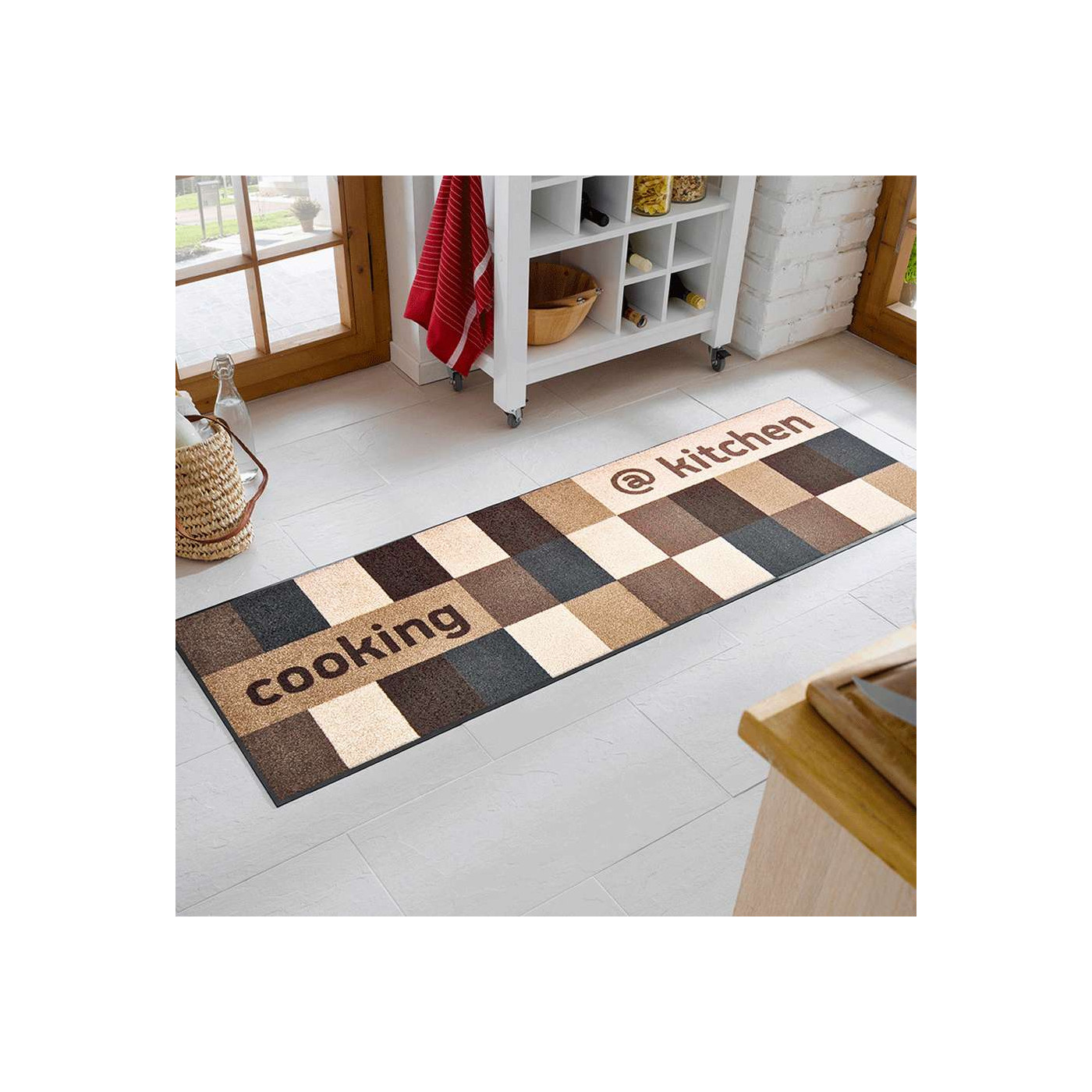 Moderner Küchenteppich 75 x 190 cm - BP Techem online shop