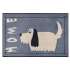Flauschige Hunde-Fußmatte 50 x 75 - BP Techem Online Shop