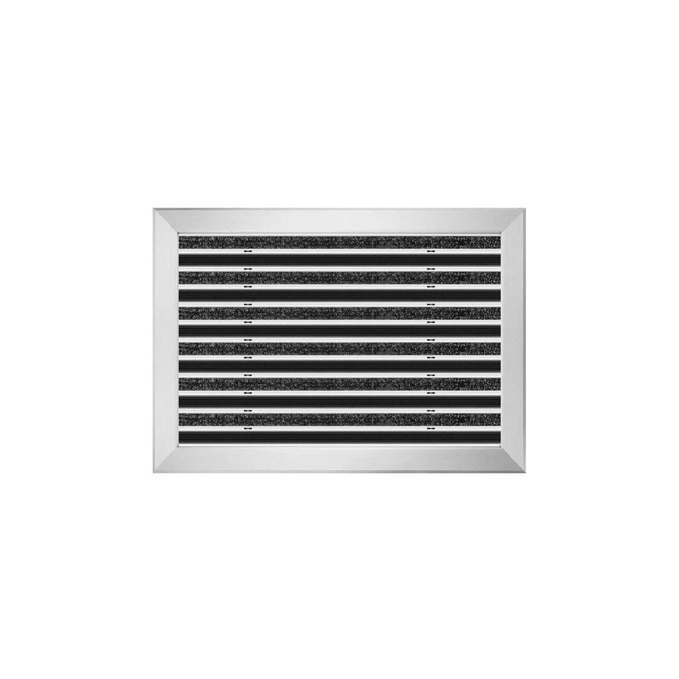 Clean Rubber Aluminium Fußmatte 50 x 80 cm - BP Techem Online-Shop