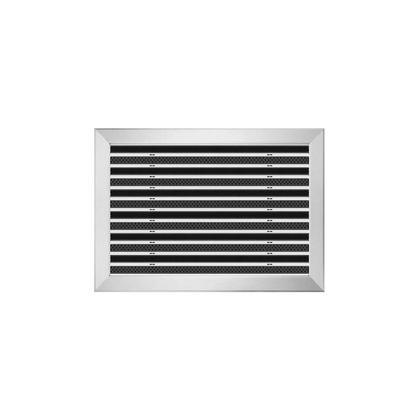 Clean Rubber-Scrub Aluminium Fußmatte 60 x 90 cm - BP Techem Online-Shop