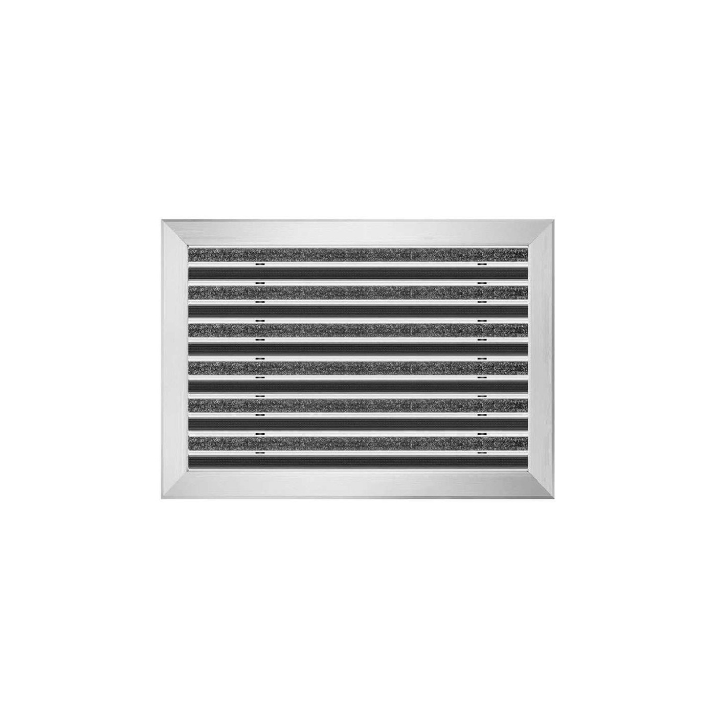 Clean Rubber Aluminium Fußmatte 60 x 90 cm - BP Techem Online-Shop