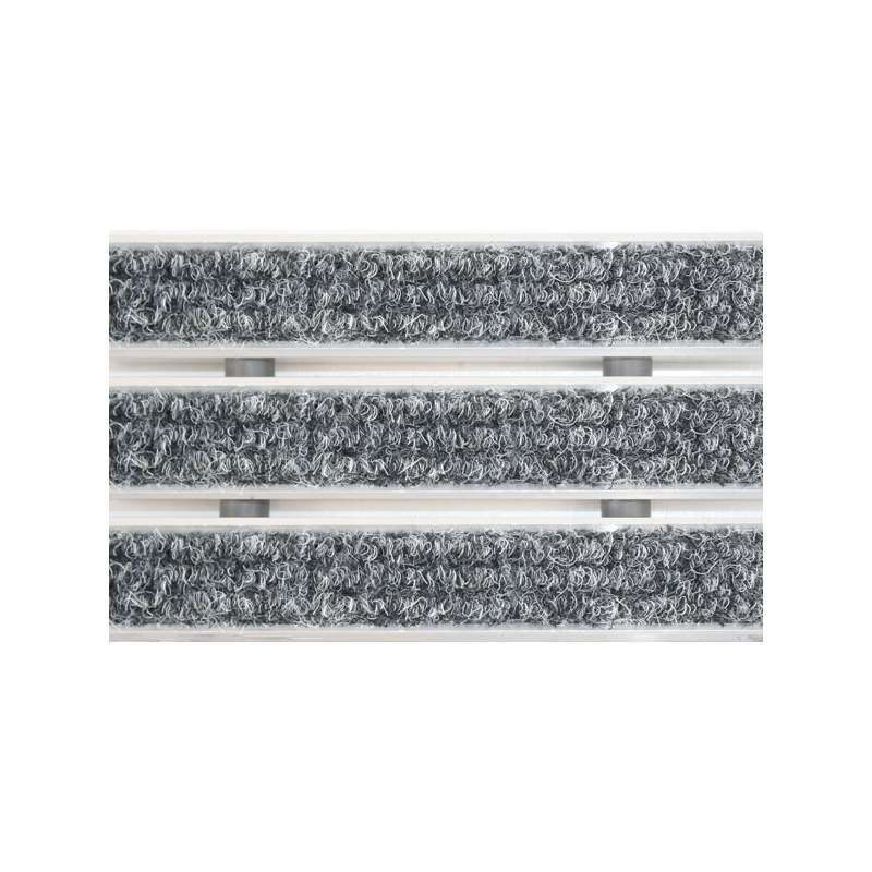 Clean Ryps Aluminium Fußmatte 80 x 100 cm - BP Techem Online-Shop