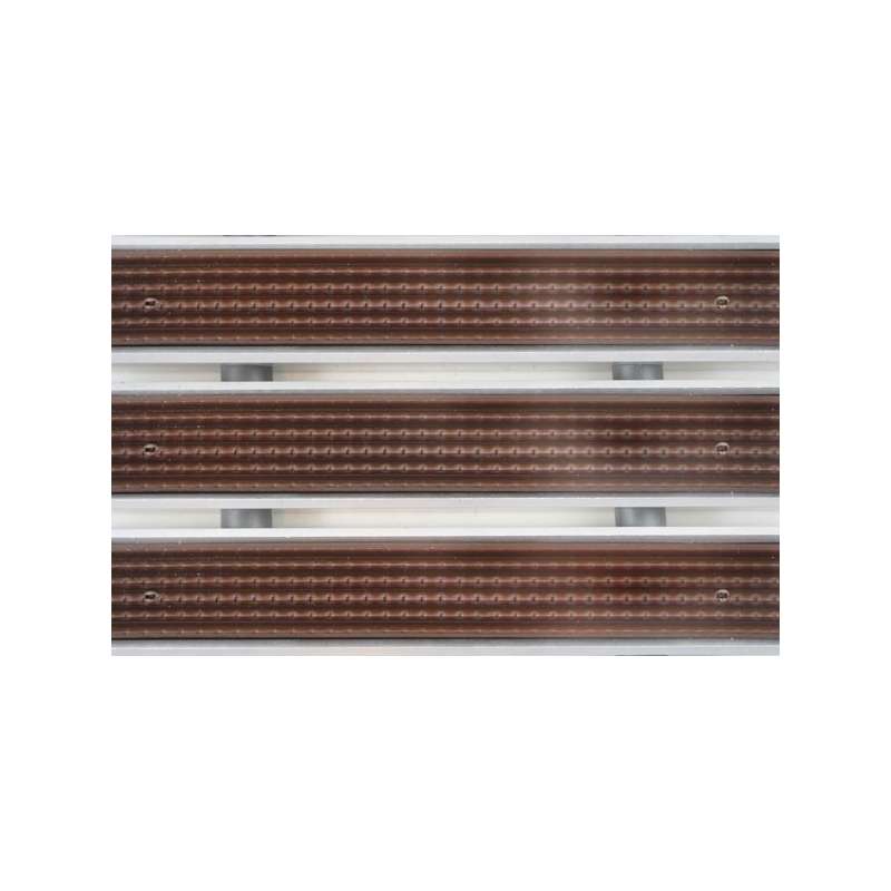Clean Rubber Aluminium Fußmatte 50 x 80 cm - BP Techem Online-Shop