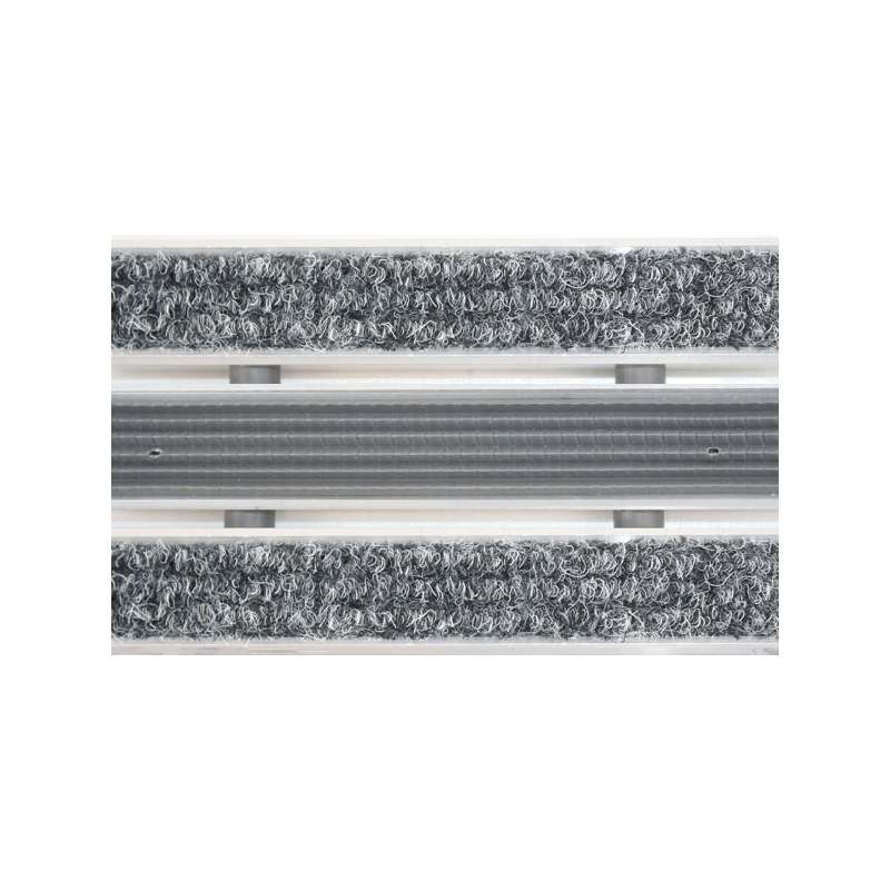 Clean Rubber Aluminium Fußmatte 50 x 80 cm - BP Techem Online-Shop
