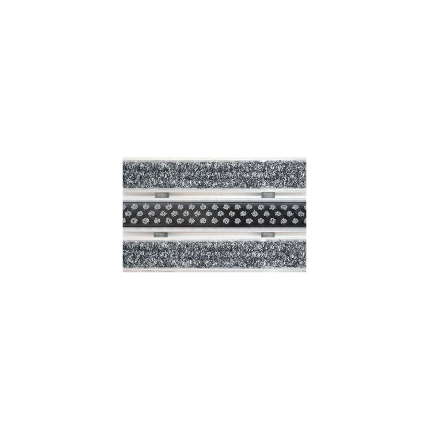 Clean Ryps-Scrub Aluminium-Fußmatte 60 x 90 cm - BP Techem Online-Shop