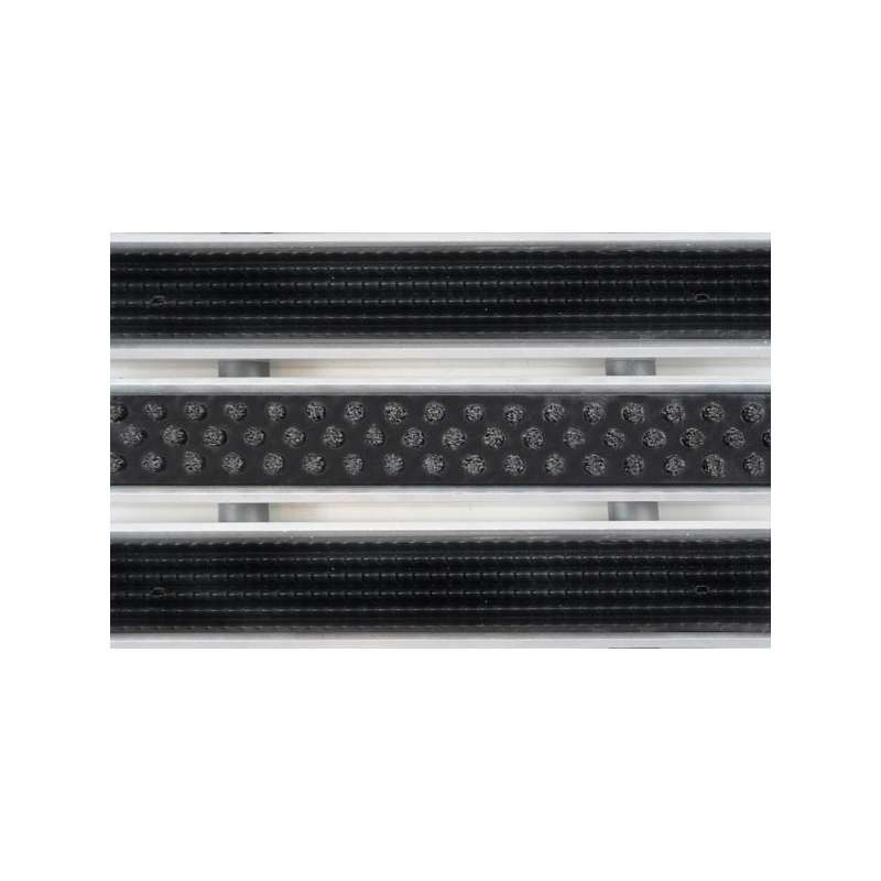 Clean Rubber-Scrub Aluminium Fußmatte 60 x 90 cm - BP Techem Online-Shop