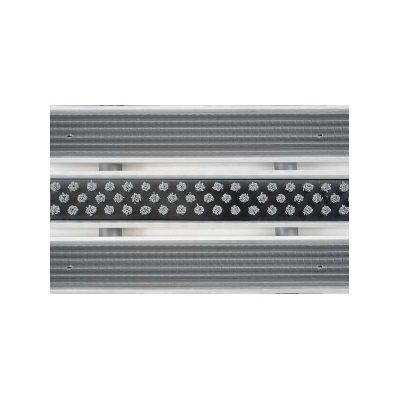 Clean Rubber-Scrub Aluminium Fußmatte 60 x 90 cm - BP Techem Online-Shop