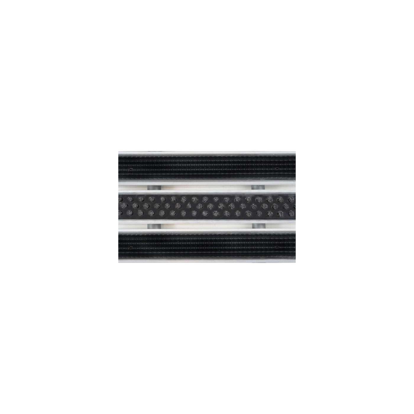 Clean Rubber-Scrub Aluminium Fußmatte 80 x 100 cm - BP Techem Online-Shop
