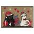 Weihnachten Katzen Fußmatte 50 x 75 - BP Techem Online-Shop
