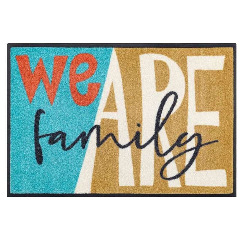 Wir sind eine Familie Fußmatte 50 x 75 cm - BP Techem online shop