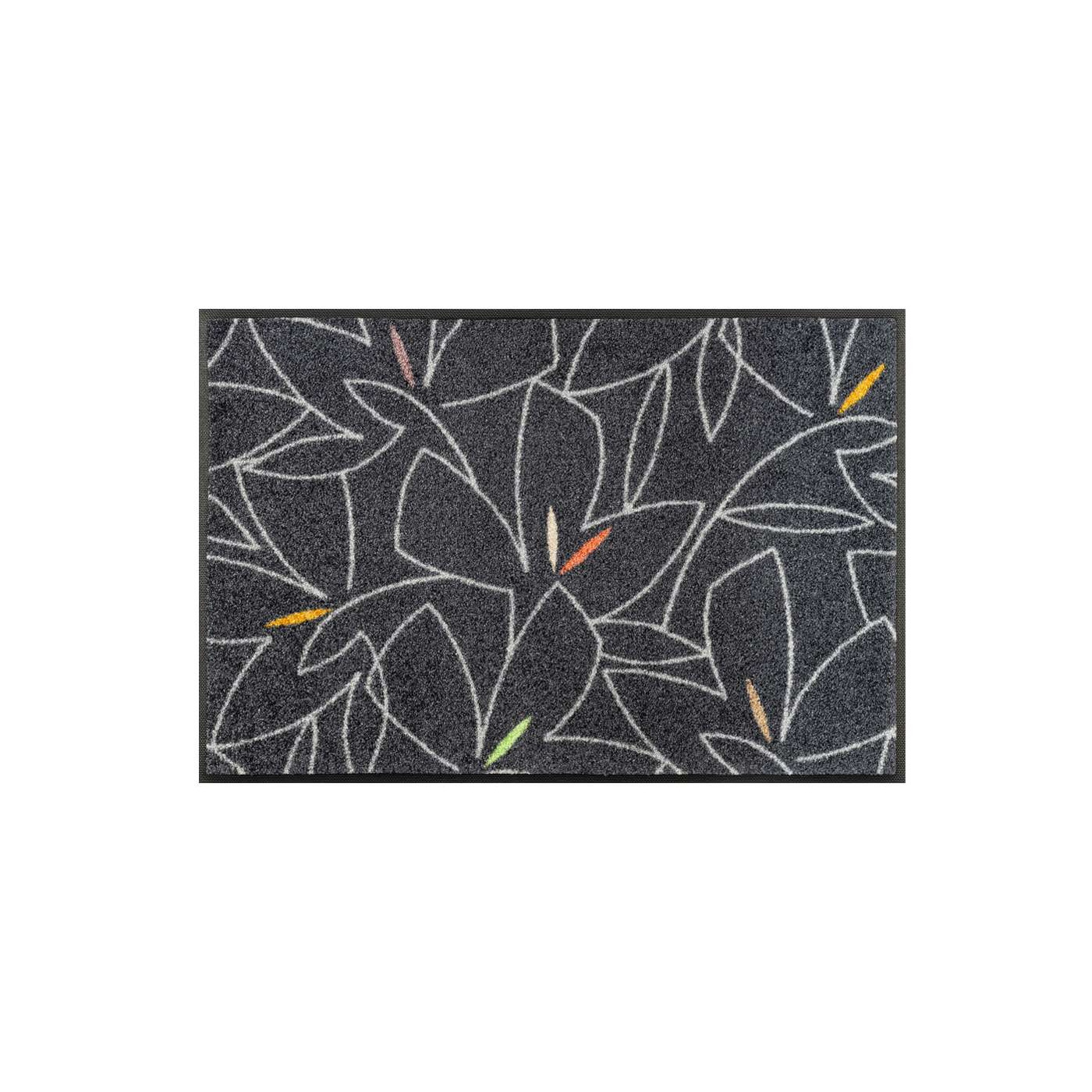 Weiße Fußmatte Lines 75 x 120 cm - BP Techem online shop