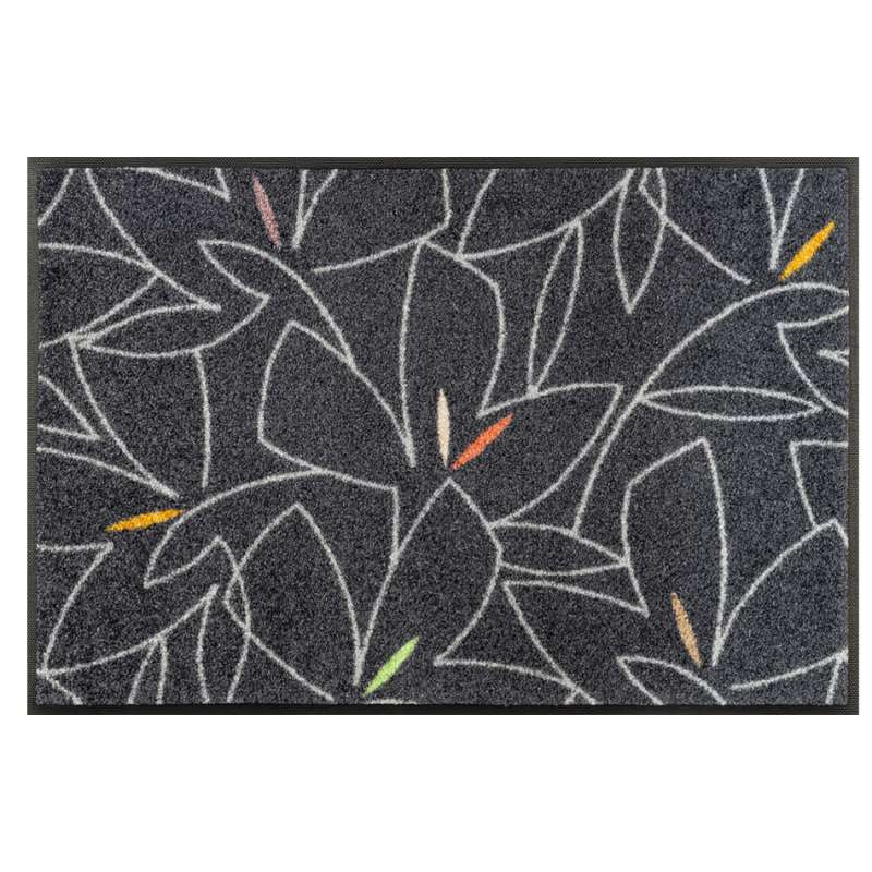Weiße Fußmatte Lines 75 x 120 cm - BP Techem online shop