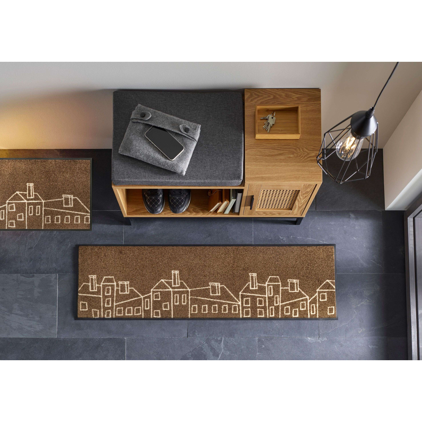 Linetown beige Fußmatte 35x75cm, 50x75cm und 35x120cm - BP Techem online shop