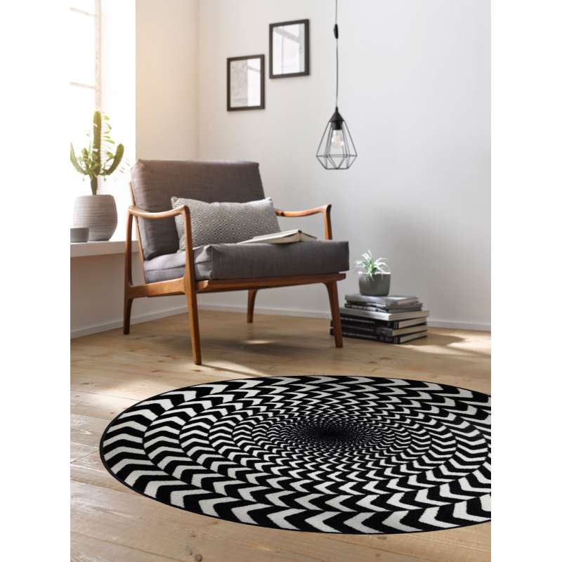Hypnotic Circles Fußmatte 85x55cm, 115x115cm - BP Techem Online Shop