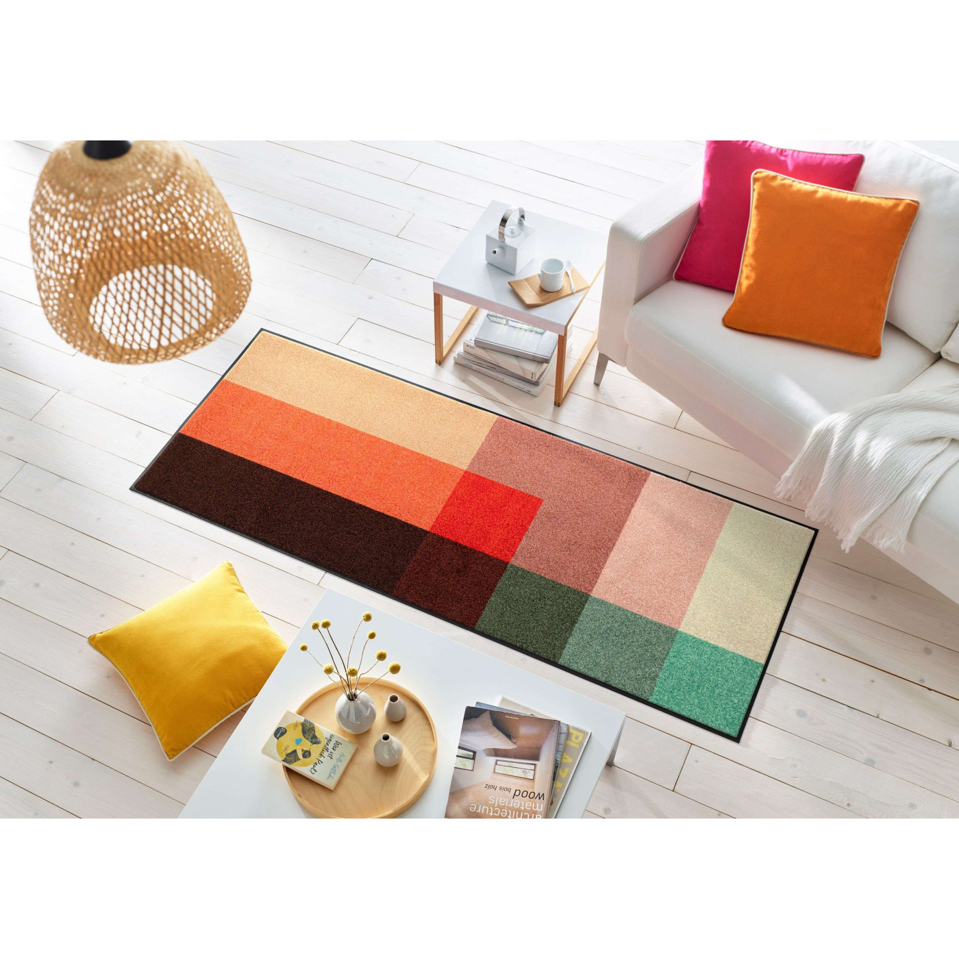Bunte Fußmatte Module 50x75 cm, 75x120 cm, 75x190 cm - BP Techem online shop