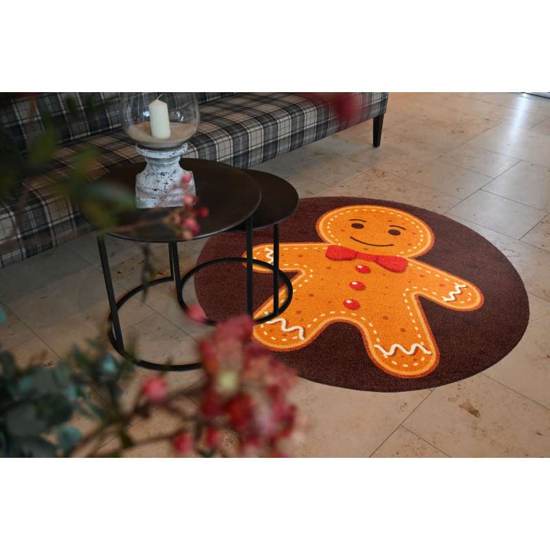 Weihnachts-Fußmatte Lebkuchen 90x90 cm - BP Techem online shop