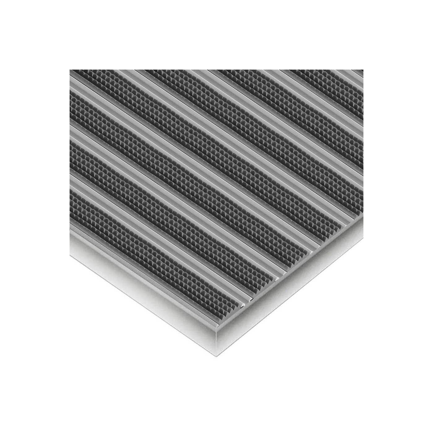 Saubere Gummi-Aluminium-Fußmatte nach Maß - BP Techem Online-Shop