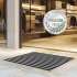 Clean ECO Ryps 50 x 80 cm Fußmatte aus Aluminium - BP Techem Online-Shop