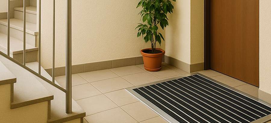 Fußmatten Für das Treppenhaus – eine Kombination aus Stil und Funktionalität